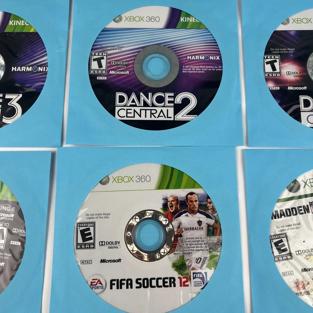 Multi Platform Loose Discs Video Game - Lot Of 50 - AS IS Untested Scratches #4